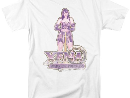 XENA : STAND S\S ADULT 100% COTTON 18\1 T-SHIRT WHITE 2X Online now