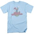 WOODY WOODPECKER : RETRO FADE S\S ADULT 100% COTTON 18\1 T-SHIRT LIGHT BLUE 3X Supply