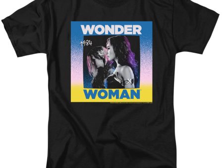 WONDER WOMAN 84 : WONDER DUO S\S ADULT 100% COTTON 18\1 T-SHIRT Black SM For Cheap