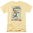 WOODY WOODPECKER : VINTAGE WOODY S\S ADULT 100% COTTON 18\1 T-SHIRT BANANA SM For Sale