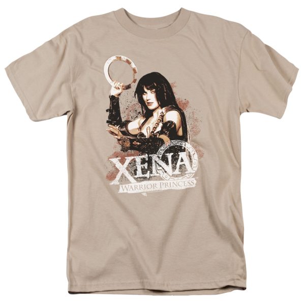 XENA : PRINCESS S\S ADULT 100% COTTON 18\1 T-SHIRT SAND XL Online Sale