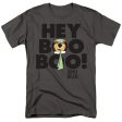 YOGI BEAR : HEY BOO BOO S\S ADULT 100% COTTON 18\1 T-SHIRT Charcoal 2X Online