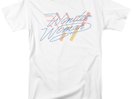 WONDER WOMAN 84 : WONDER FADE S\S ADULT 100% COTTON 18\1 T-SHIRT White 4X Online Sale