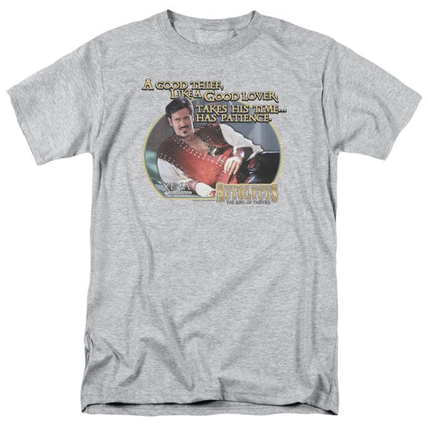 XENA : A GOOD THIEF S\S ADULT 100% COTTON 18\1 T-SHIRT ATHLETIC HEATHER XL Online now