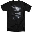 POWER RANGERS : BLACK ZORD POSTER ADULT TALL T-SHIRT FIT SHORT SLEEVE Black 2X Sale