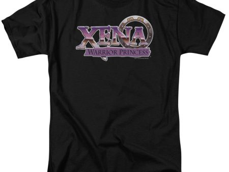 XENA : LOGO S\S ADULT 100% COTTON 18\1 T-SHIRT BLACK 4X Supply