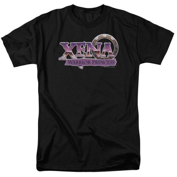 XENA : LOGO S\S ADULT 100% COTTON 18\1 T-SHIRT BLACK 4X Supply