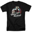 ZOOLANDER : OBEY MY DOG S\S ADULT 100% COTTON 18\1 T-SHIRT BLACK XL Cheap