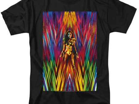 WONDER WOMAN 84 : WONDER WOMAN 84 POSTER S\S ADULT 100% COTTON 18\1 T-SHIRT Black LG on Sale