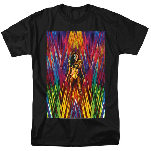 WONDER WOMAN 84 : WONDER WOMAN 84 POSTER S\S ADULT 100% COTTON 18\1 T-SHIRT Black 5X Cheap