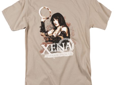 XENA : PRINCESS S\S ADULT 100% COTTON 18\1 T-SHIRT SAND 2X For Discount