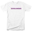 ZOOLANDER : LOGO S\S ADULT 100% COTTON 18\1 T-SHIRT WHITE MD Hot on Sale