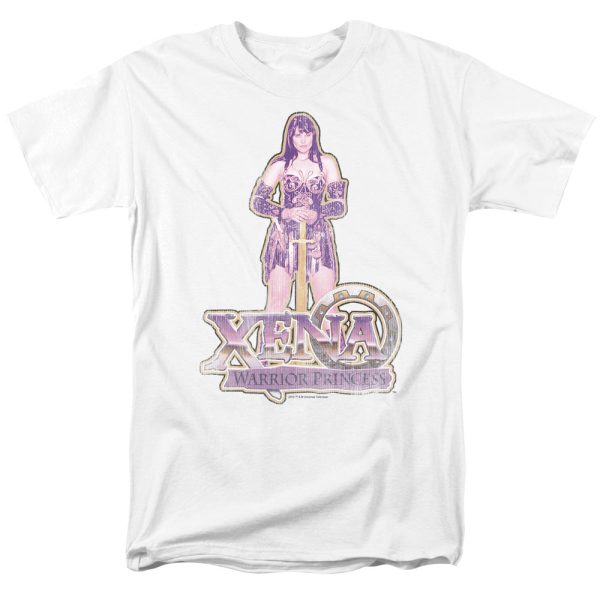 XENA : STAND S\S ADULT 100% COTTON 18\1 T-SHIRT WHITE 5X For Discount