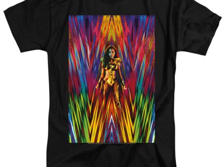 WONDER WOMAN 84 : WONDER WOMAN 84 POSTER ADULT TALL T-SHIRT FIT SHORT SLEEVE Black 3X Online now