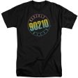 90210 : COLOR BLEND LOGO ADULT TALL T-SHIRT FIT SHORT SLEEVE Black 2X on Sale