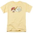 WOODY WOODPECKER : FAMOUS LAUGH S\S ADULT 100% COTTON 18\1 T-SHIRT BANANA 2X Online