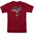 YES : BEETLE S\S ADULT 100% COTTON 18\1 T-SHIRT Cardinal 2X Supply