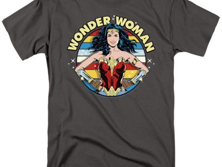 WONDER WOMAN 84 : WOMAN OF WONDER S\S ADULT 100% COTTON 18\1 T-SHIRT Charcoal 5X For Discount