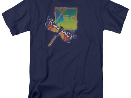 YES : DRAGONFLY S\S ADULT 100% COTTON 18\1 T-SHIRT Navy 4X Online Hot Sale