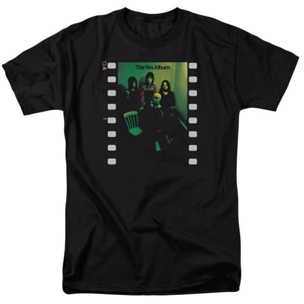 YES : ALBUM S\S ADULT 100% COTTON 18\1 T-SHIRT Black SM For Cheap