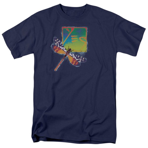 YES : DRAGONFLY S\S ADULT 100% COTTON 18\1 T-SHIRT Navy 3X Discount