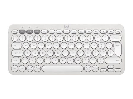 Logitech Keyboard 920-011852   Pebble Keys 2 K380s US White on Sale