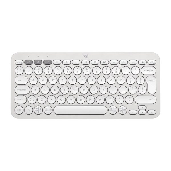 Logitech Keyboard 920-011852   Pebble Keys 2 K380s US White on Sale