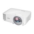 BenQ MW809STH - DLP projector - portable - 3D - 3600 ANSI lumens - WXGA (1280 x 800) - 16:10 - 720p - short-throw fixed lens For Cheap