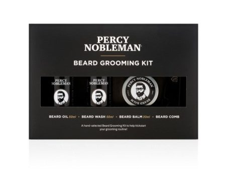 Percy Nobleman Beard Grooming Kit Barzdos priežiūros rinkinys, 1 vnt. Cheap