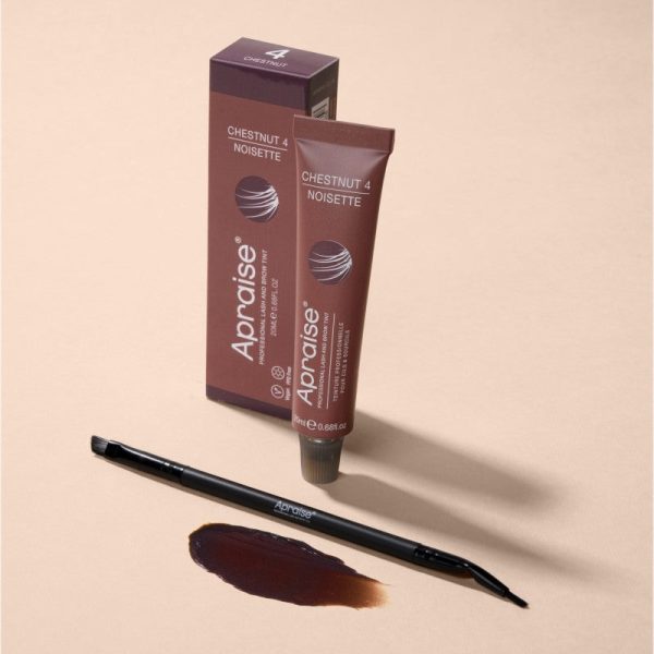 Antakių ir blakstienų dažai Apraise Eyelash and Eyebrow Tint PPD FREE Chestnut OS555805, Nr. 4, kaštono spalvos, 20 ml Cheap