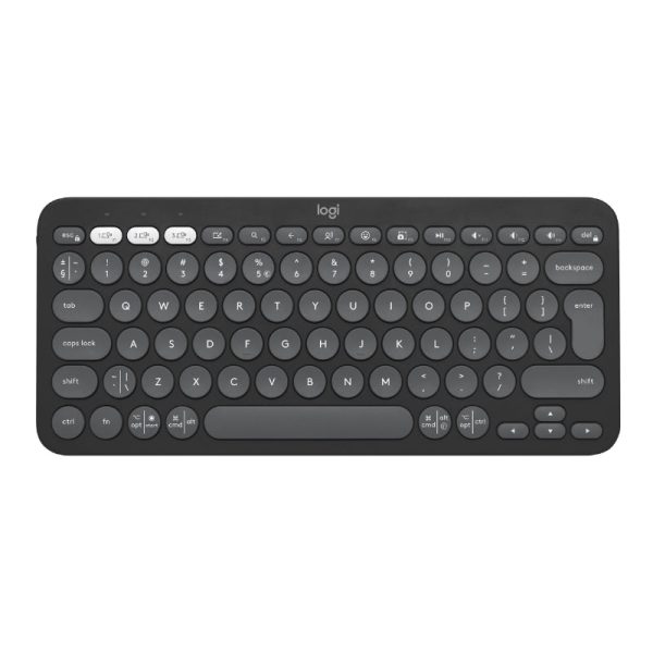 Logitech Keyboard 920-011851   Pebble Keys 2 K380s Black For Cheap