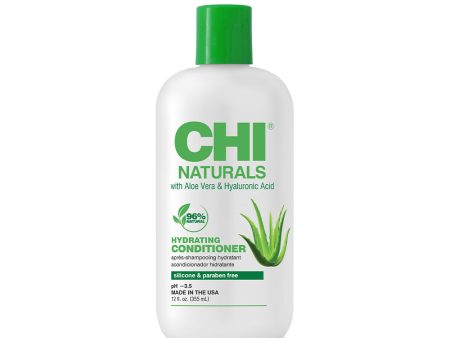 CHI NATURALS Drėkinantis kondicionierius su aloe vera ir hialurono rūgštimi 355 ml Discount