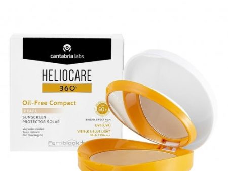 HELIOCARE 360 OIL-FREE APSAUGINĖ KOMPAKTINĖ PUDRA SPF50, 10 G (Pearl) Online Sale