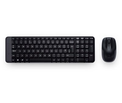 Logitech Mouse and keyboard set 920-003168   MK220 US Black Fashion