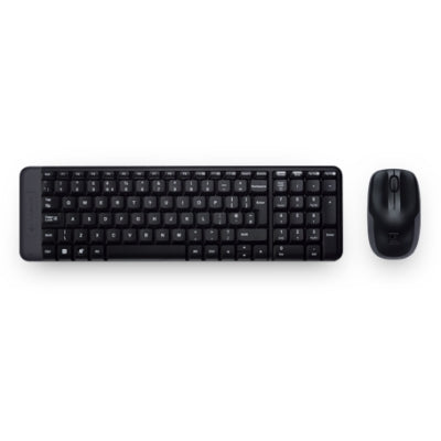 Logitech Mouse and keyboard set 920-003168   MK220 US Black Fashion